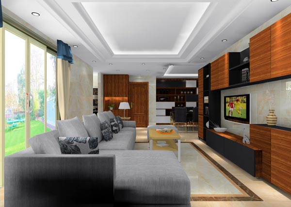 888集团电子游戏家装：井冈山和谐家园安设幼区130㎡简约风格装建鉴赏