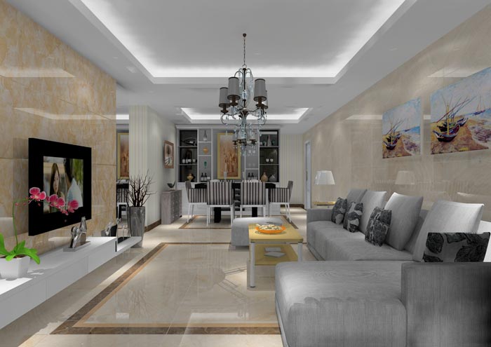 20161104111742408 888集团电子游戏家装:拉萨狮山上林苑91㎡简约风格装建鉴赏