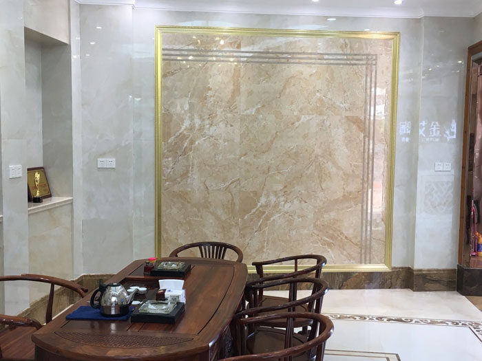 【专卖店推荐】陶瓷一线品牌888集团电子游戏瓷砖潮南店实景鉴赏
