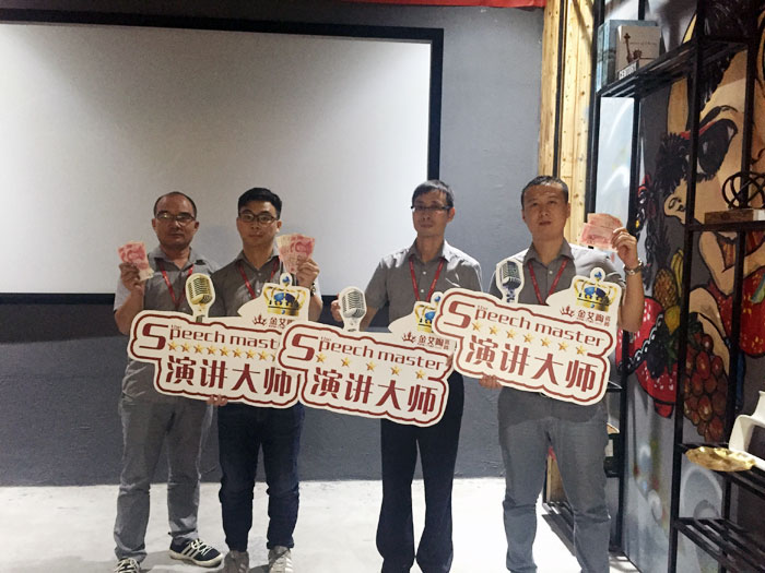 陶瓷一线品牌888集团电子游戏瓷砖“若何急剧向新客户介绍公司和服务”演讲角逐圆满实现